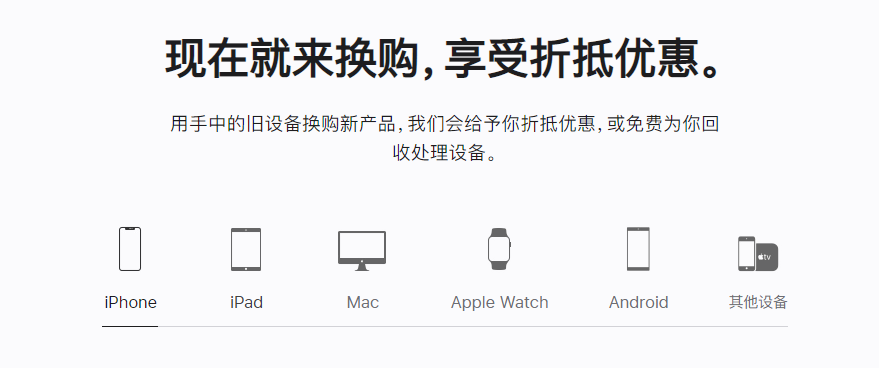 乌拉特中苹果手机维修分享iPhone以旧换新的去处 