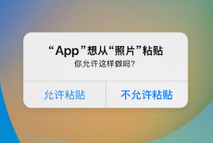 乌拉特中苹果手机维修分享iPhone 复制粘贴弹窗太烦人？终于可以在 iOS 16.1 中设置关闭了 