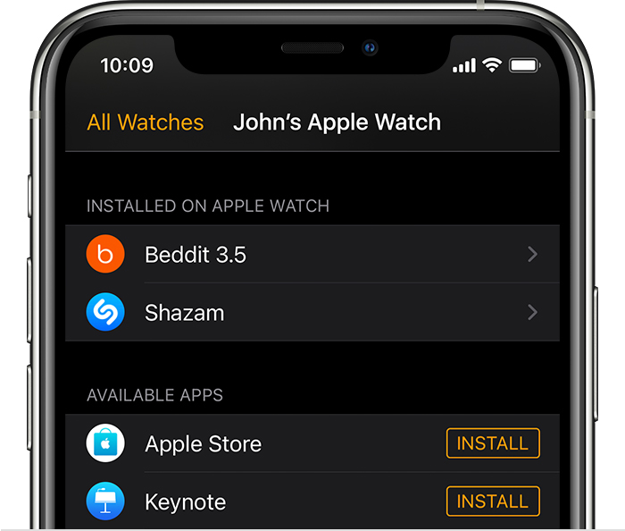乌拉特中苹果手机维修分享如何在 Apple Watch 上下载应用 