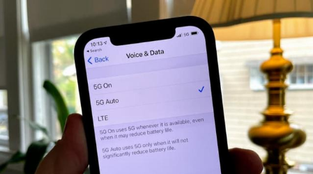乌拉特中苹果手机维修分享iPhone 12如何打开或关闭5G网络 