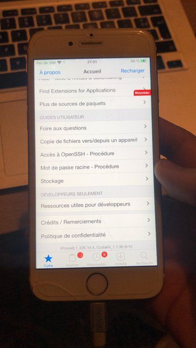 乌拉特中苹果手机维修分享iOS 14.4已被成功破解 